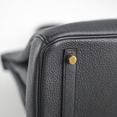 Hermes Birkin 30 Togo Noir - T Stamp 2015