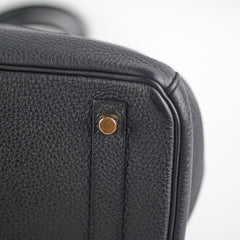 Hermes Birkin 30 Togo Noir - T Stamp 2015