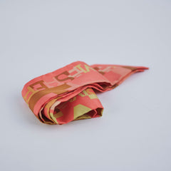 Hermes Pink Logo Twilly