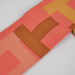 Hermes Pink Logo Twilly
