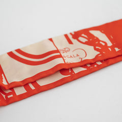 Hermes Orange Twilly