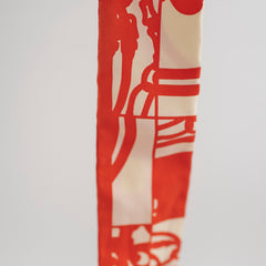 Hermes Orange Twilly