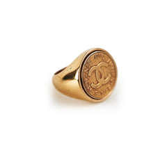 Chanel Gold Ring Costume Jewellery