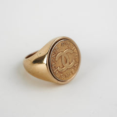 Chanel Gold Ring Costume Jewellery
