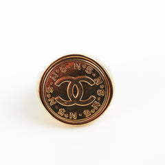 Chanel Gold Ring Costume Jewellery
