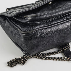 Saint Laurent Baby Niki Calfskin Bag Black