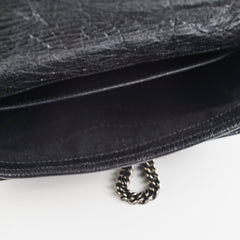 Saint Laurent Baby Niki Calfskin Bag Black