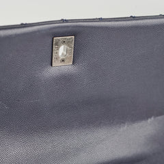 Chanel Caviar Large Coco Handle Navy 21series