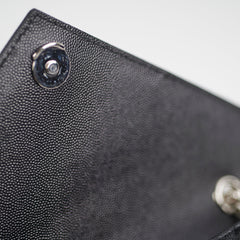 Saint Laurent Envelope Black Shoulder Bag