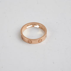Cartier Love Ring SM Pink Gold Size 49