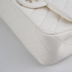 Chanel Mini Rectangular Pearl Crush Lambskin White