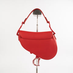 Christian Dior Mini Saddle Red