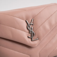 Saint Laurent Toy Lou Lou Pink Crossbody Bag