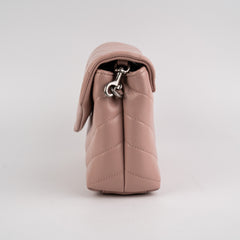 Saint Laurent Toy Lou Lou Pink Crossbody Bag