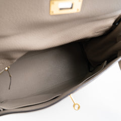 Hermes Kelly 32 Togo Gris Tourtelle - T Stamp 2015