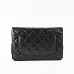 Chanel Wallet On Chain Caviar Black WOC