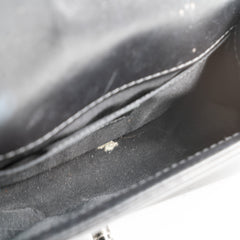 Chanel Small Boy Cream Black Lambskin