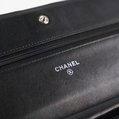 Chanel Boy Wallet On Chain WOC Lambskin Black