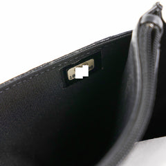 Chanel Boy Wallet On Chain WOC Lambskin Black