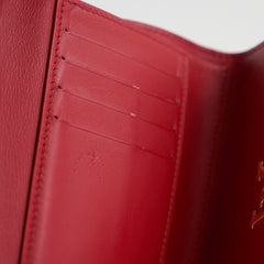 Louis Vuitton Capucines Compact Wallet Red