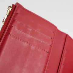 Louis Vuitton Capucines Compact Wallet Red
