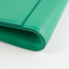 Saint Laurent Y Clutch Green