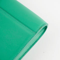 Saint Laurent Y Clutch Green