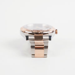 Rolex Datejust 41MM Two Tones Rose Gold Grey Dial