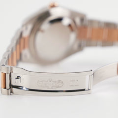 Rolex Datejust 41MM Two Tones Rose Gold Grey Dial