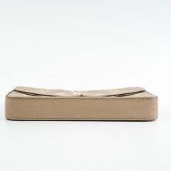 Louis Vuitton Felicie Pochette Beige Empreinte Crossbody Bag