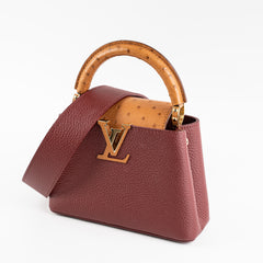 Louis Vuitton Capucines Mini with Ostrich Handle