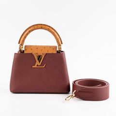 Louis Vuitton Capucines Mini with Ostrich Handle