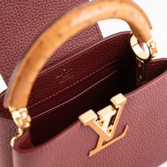 Louis Vuitton Capucines Mini with Ostrich Handle