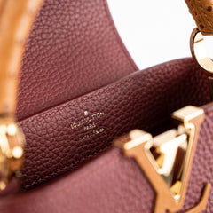 Louis Vuitton Capucines Mini with Ostrich Handle
