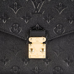 Louis Vuitton Pochette Metis Empreinte Black