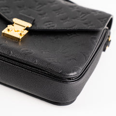 Louis Vuitton Pochette Metis Empreinte Black