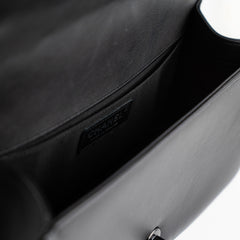 Chanel Old Medium Boy So Black Shoulder Bag