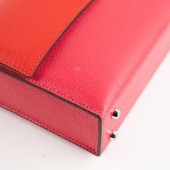 Hermes Mini Verrou Chainr Bag Red/Rose Mexico Y Stamp