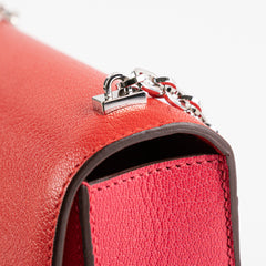 Hermes Mini Verrou Chainr Bag Red/Rose Mexico Y Stamp