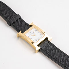 Hermes H Watch Noir 25mm