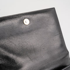 Chanel Vintage Patent Graphic Clutch