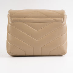 Saint Laurent Loulou Toy Dark Beige