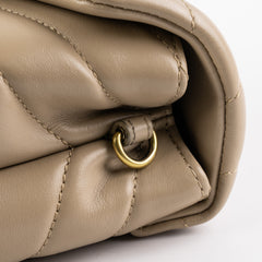 Saint Laurent Loulou Toy Dark Beige