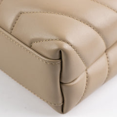 Saint Laurent Loulou Toy Dark Beige