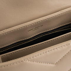 Saint Laurent Loulou Toy Dark Beige