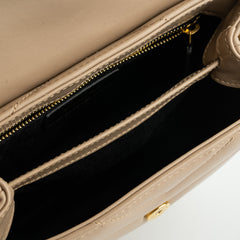 Saint Laurent Loulou Toy Dark Beige