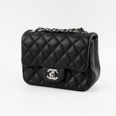 ITEM 18 - Chanel Mini Square Black Caviar