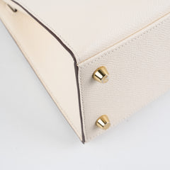 Hermes Kelly 25 Epsom Nata U Stamp (2022)