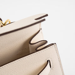 Hermes Kelly 25 Epsom Nata U Stamp (2022)