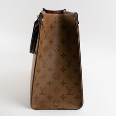 Louis Vuitton On the Go MM Reverse Monogram